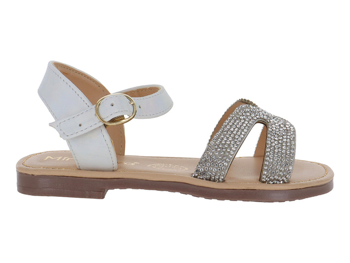 Sandalias Miroslava Blanco para Niña
