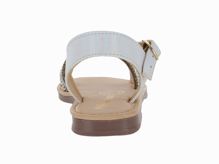 Sandalias Miroslava Blanco para Niña