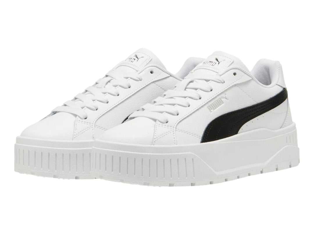 Tenis Puma Carmen II L Blanco y Negro para Mujer