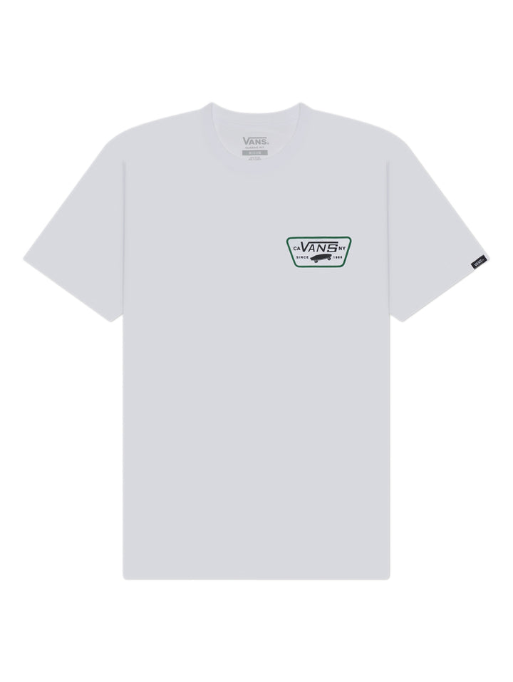 Playera Vans Full Patch Back Blanca para Hombre