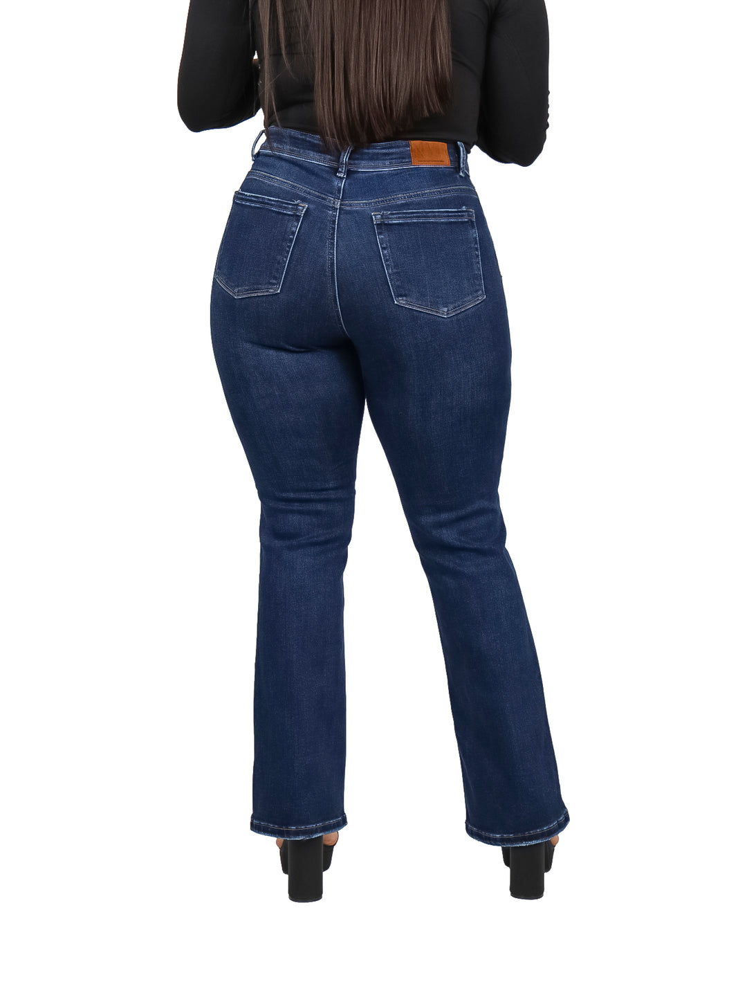 Jeans NYD Jeans Campana Stone Oscuro para Mujer