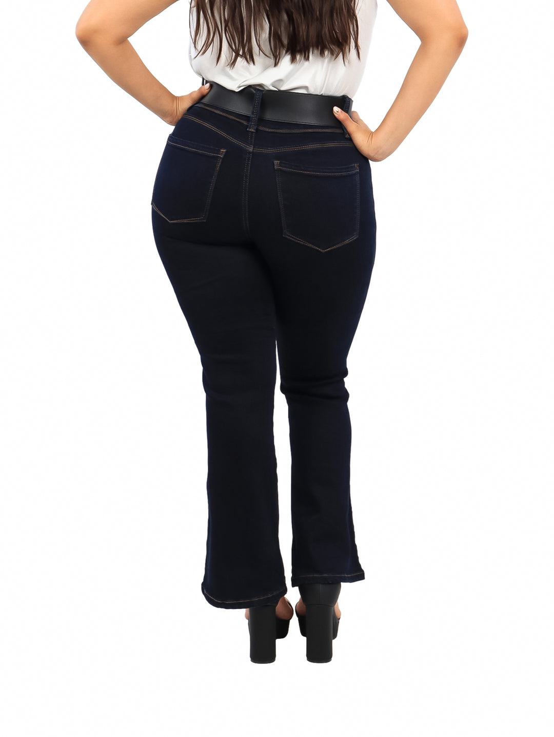 Jeans NYD Jeans Acampanados Indigo para Mujer