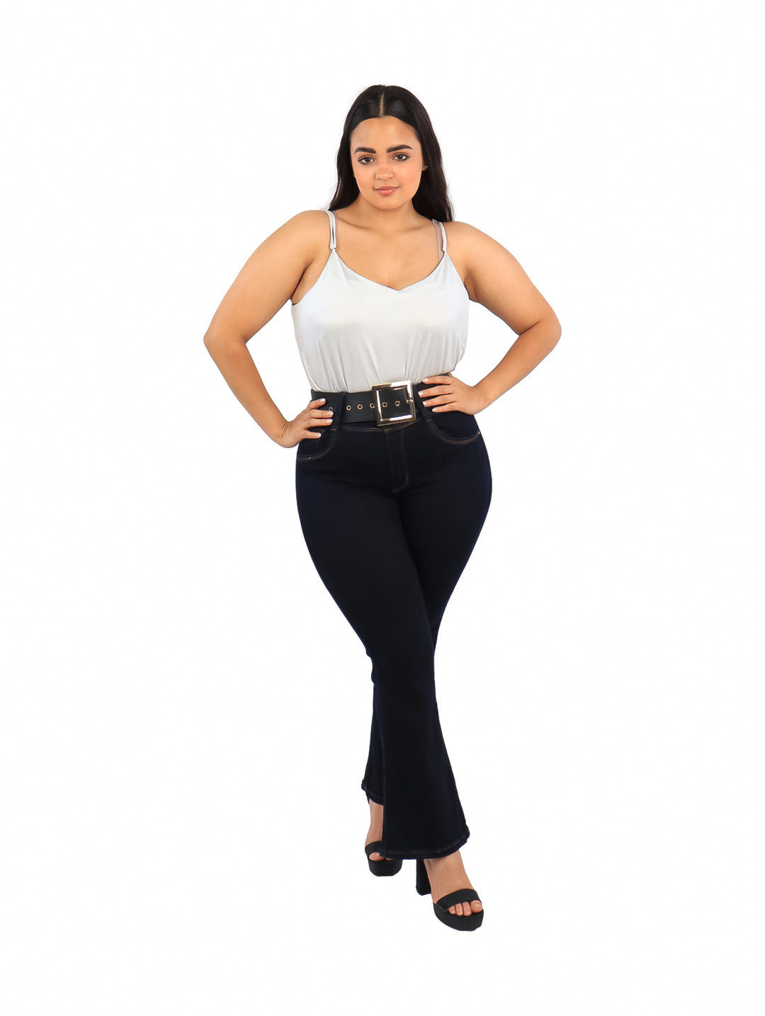Jeans NYD Jeans Acampanados Indigo para Mujer