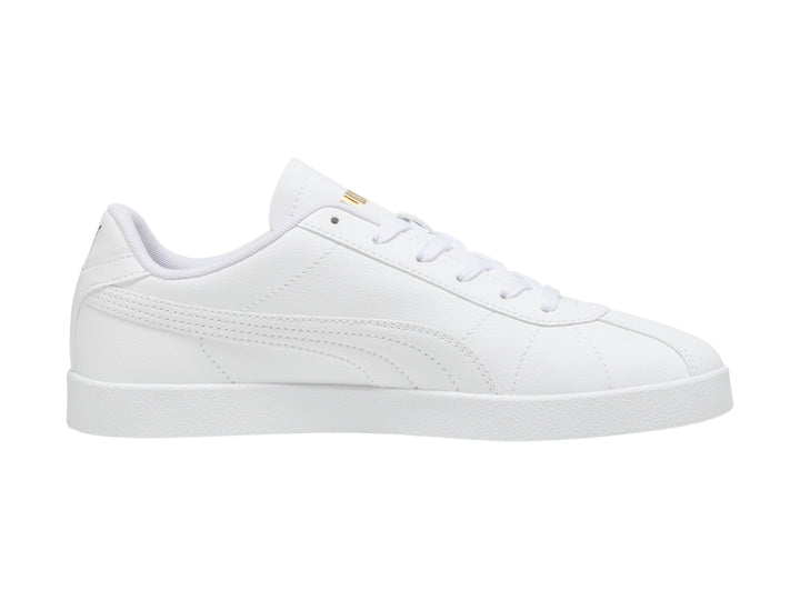 Tenis PUMA Club II SL Blanco y Oro para Hombre