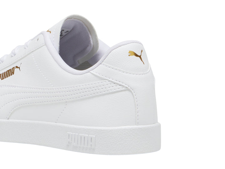 Tenis PUMA Club II SL Blanco y Oro para Hombre