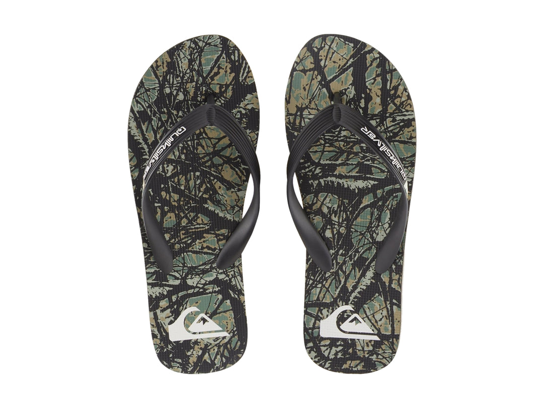 Sandalias Quiksilver Molokai Art III Verde para Hombre