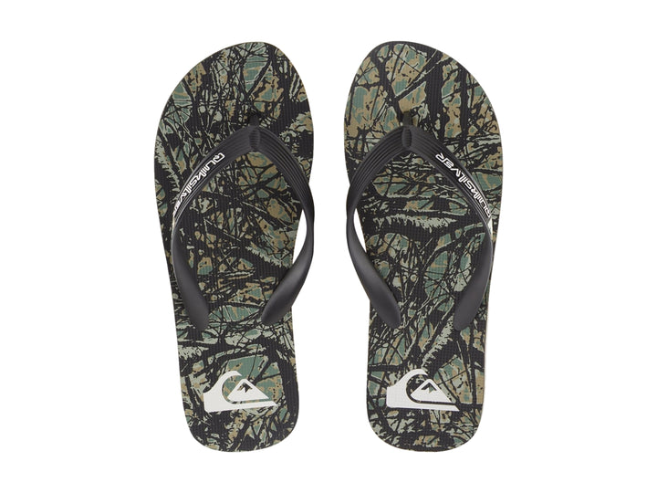 Sandalias Quiksilver Molokai Art III Verde para Hombre
