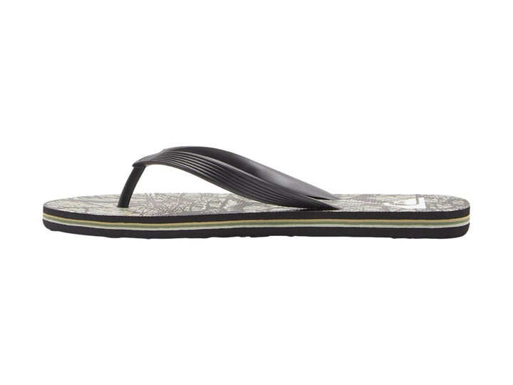 Sandalias Quiksilver Molokai Art III Verde para Hombre