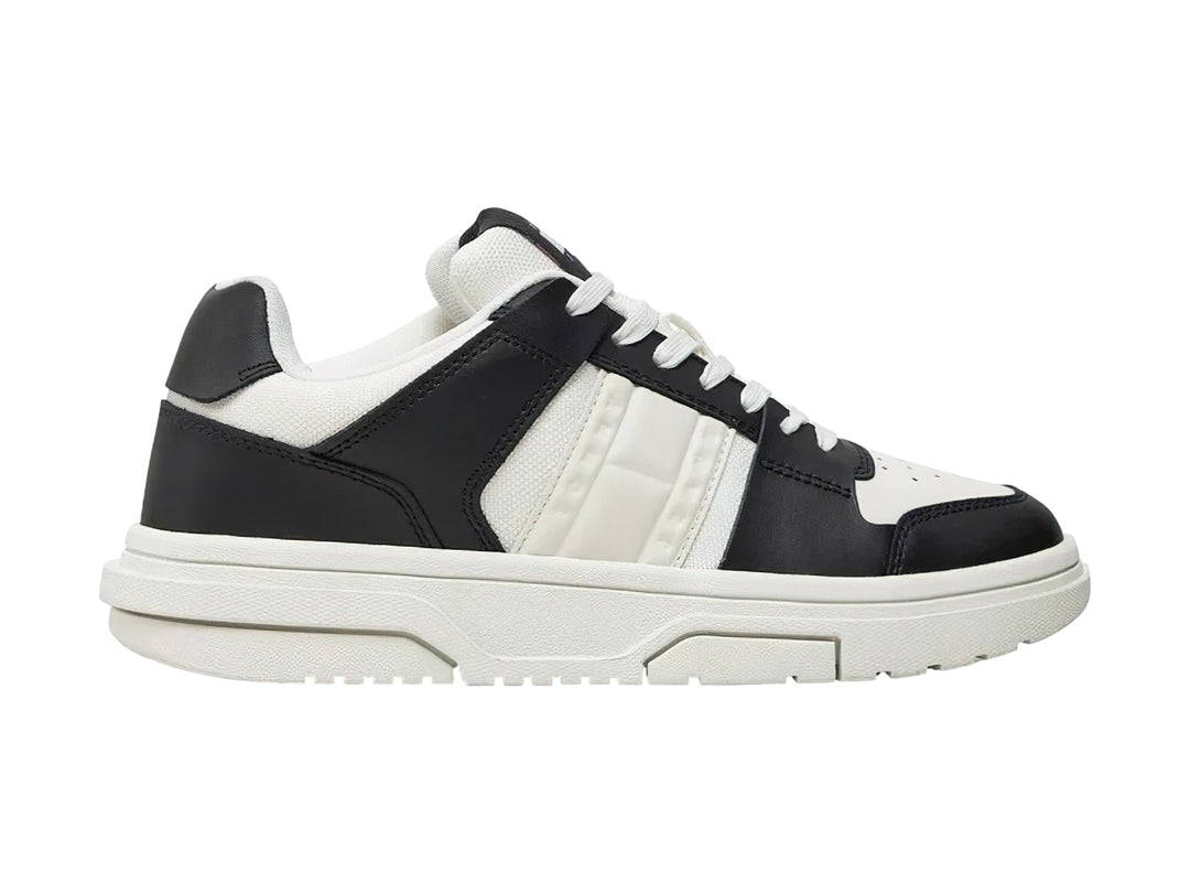 Tenis Tommy Hilfiger The Brooklyn Negro y Blanco para Mujer