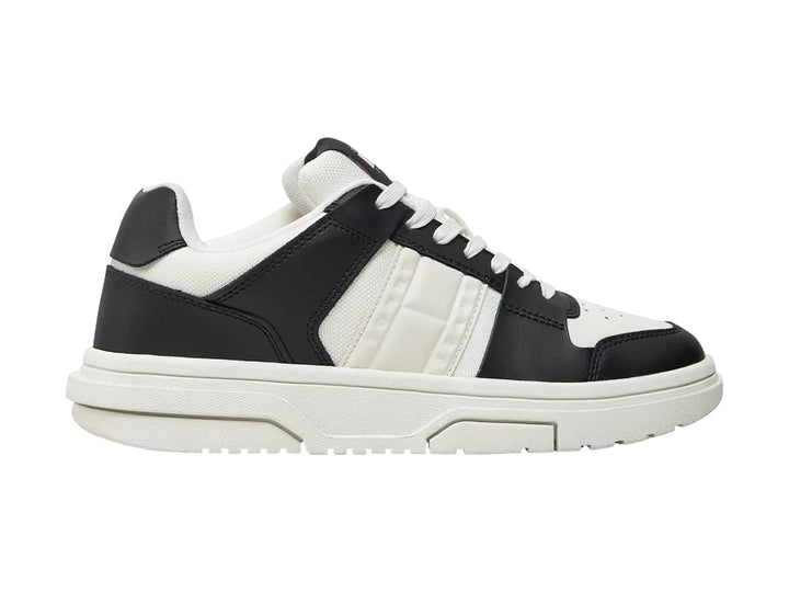 Tenis Tommy Hilfiger The Brooklyn Negro y Blanco para Mujer