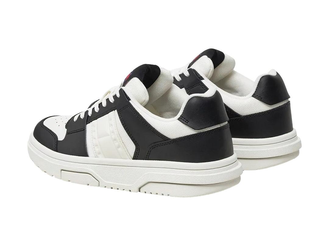 Tenis Tommy Hilfiger The Brooklyn Negro y Blanco para Mujer