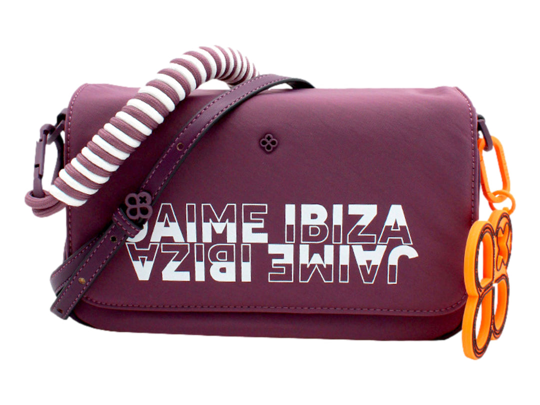 Bolso de Hombro Jaime Ibiza Morado para Mujer