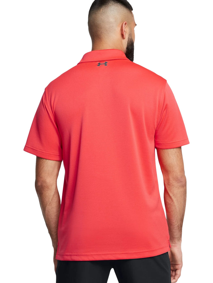 Playera Polo Under Armour Tech Rojo para Hombre