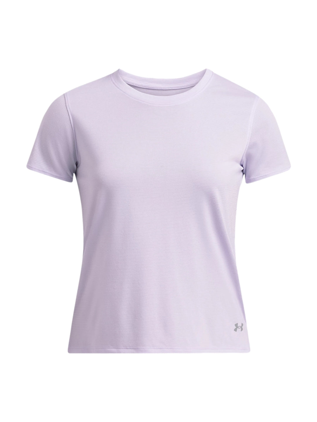 Playera Under Armour Launch Manga Corta Morado para Mujer