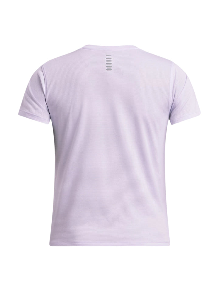 Playera Under Armour Launch Manga Corta Morado para Mujer
