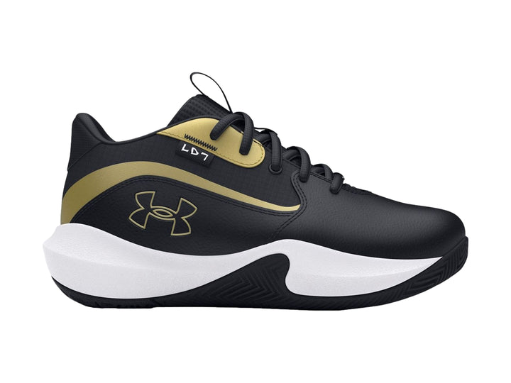 Tenis Under Armour GS Lockdown 7 Negro para Niño