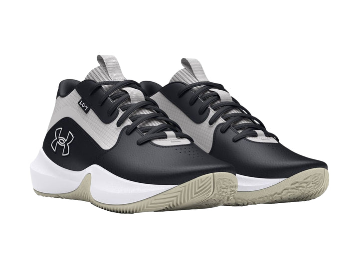 Tenis Under Armour Lockdown 7 Negro y Blanco para Hombre