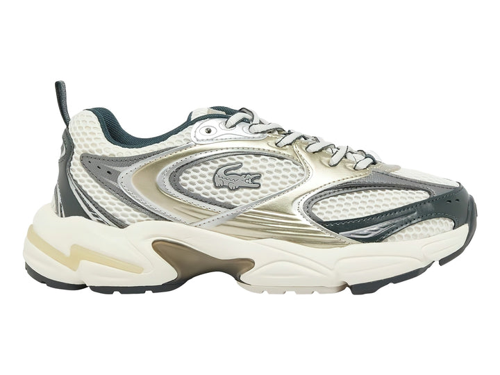 Tenis Lacoste Storm 96 2K Blanco y Verde para Mujer
