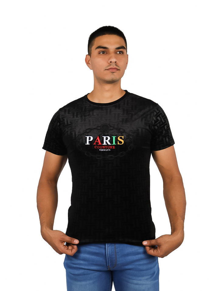Playera Moda Pritex Negro para Hombre