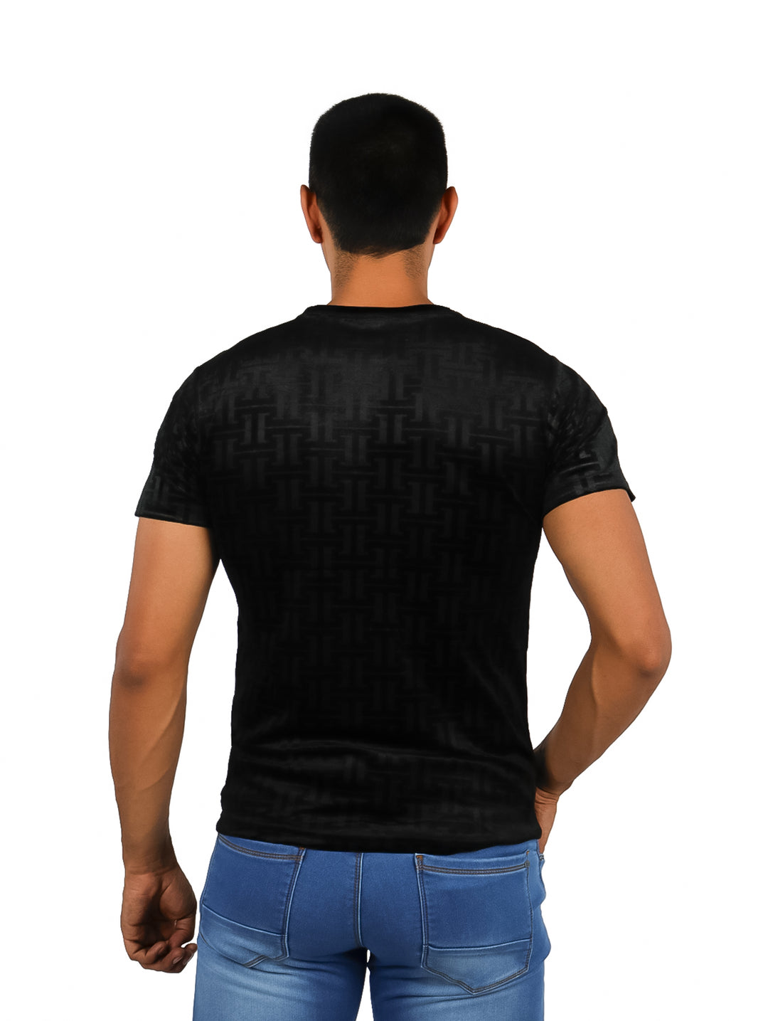 Playera Moda Pritex Negro para Hombre