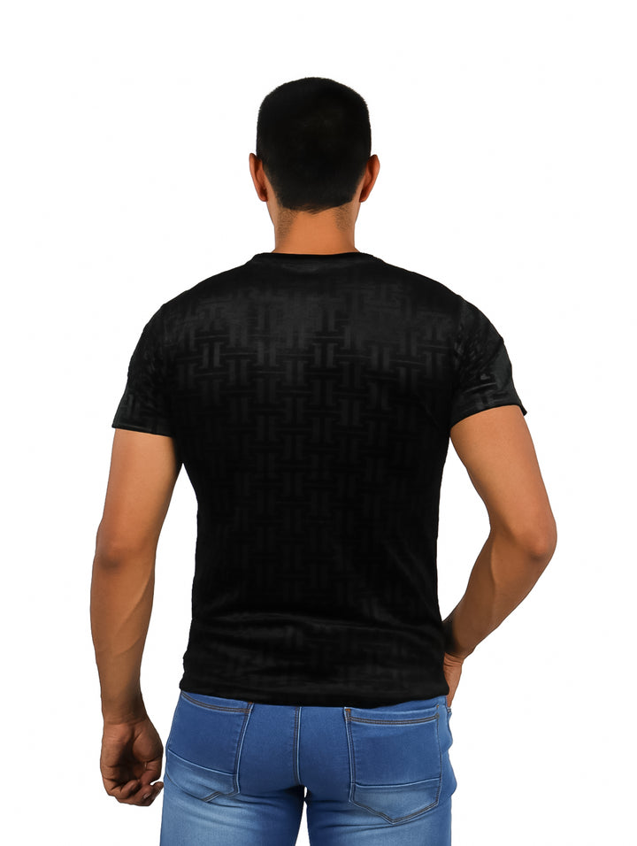 Playera Moda Pritex Negro para Hombre