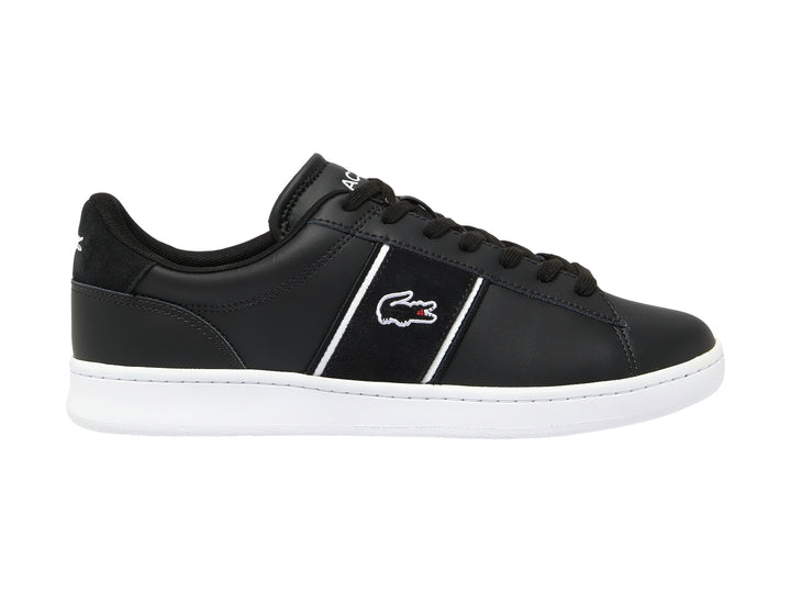 Tenis Lacoste Carnaby Set Negro con Blanco para Hombre