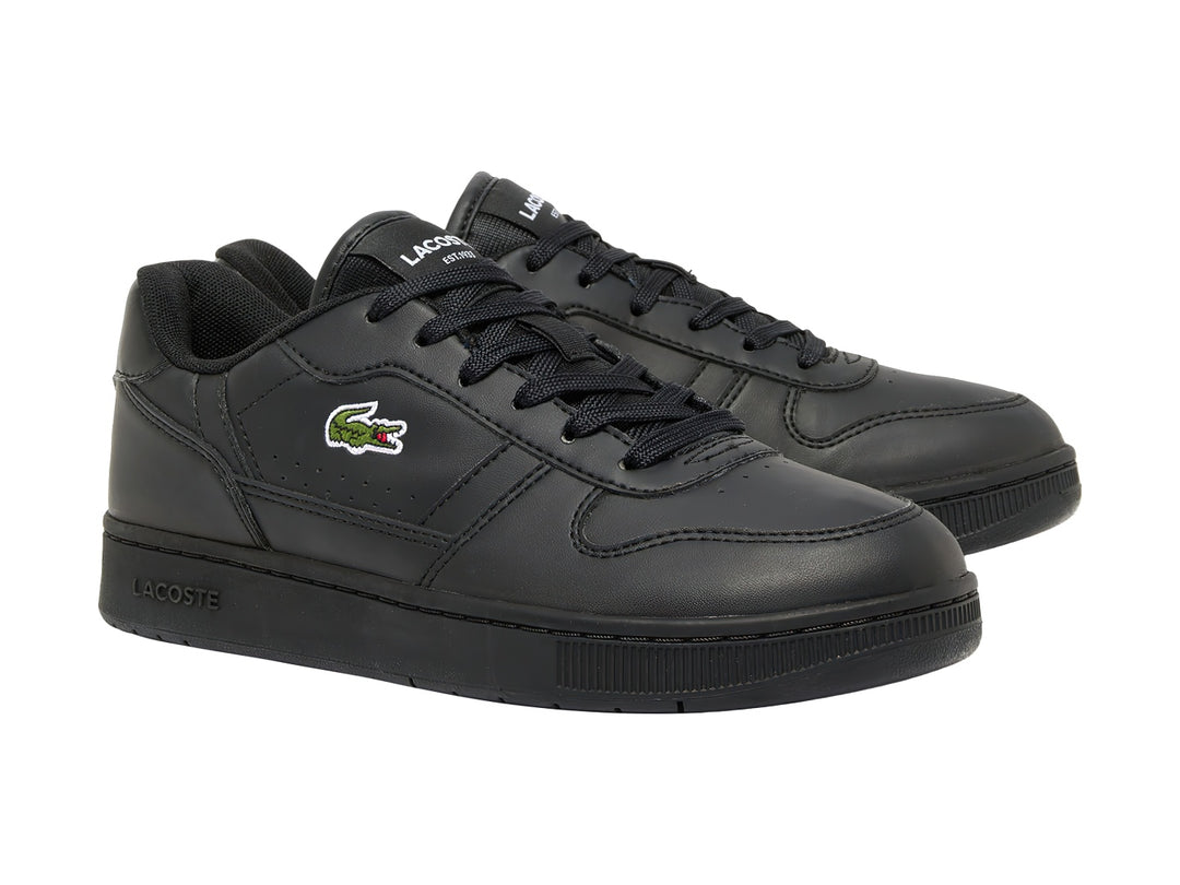 Tenis Lacoste T-Clip Negro para Niño