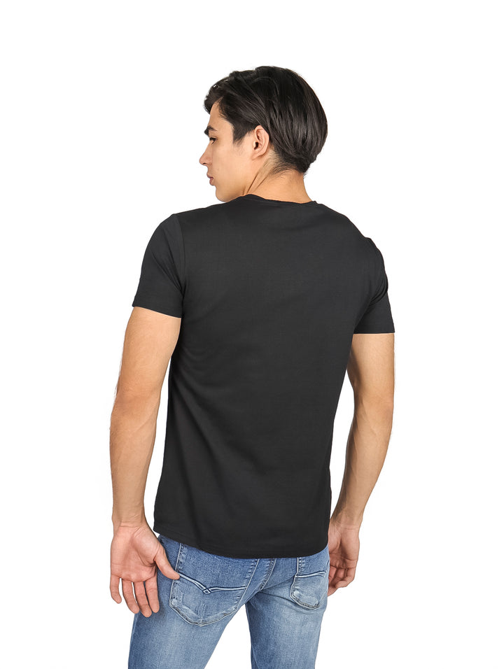 Playera Moda Pritex Negro con Rojo para Hombre