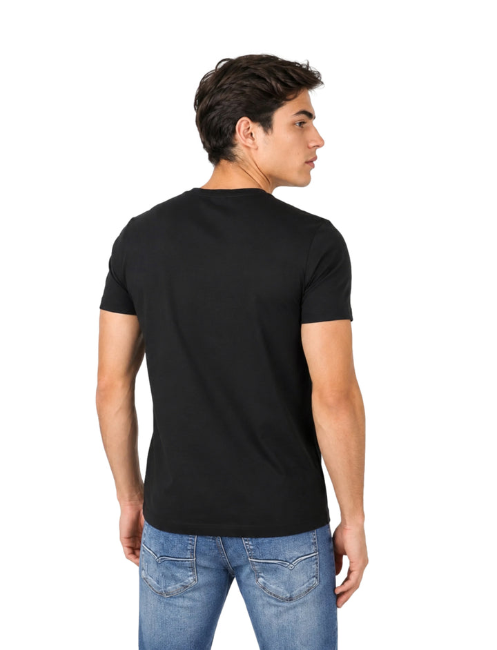 Playera Moda Pritex Negro con Rojo para Hombre