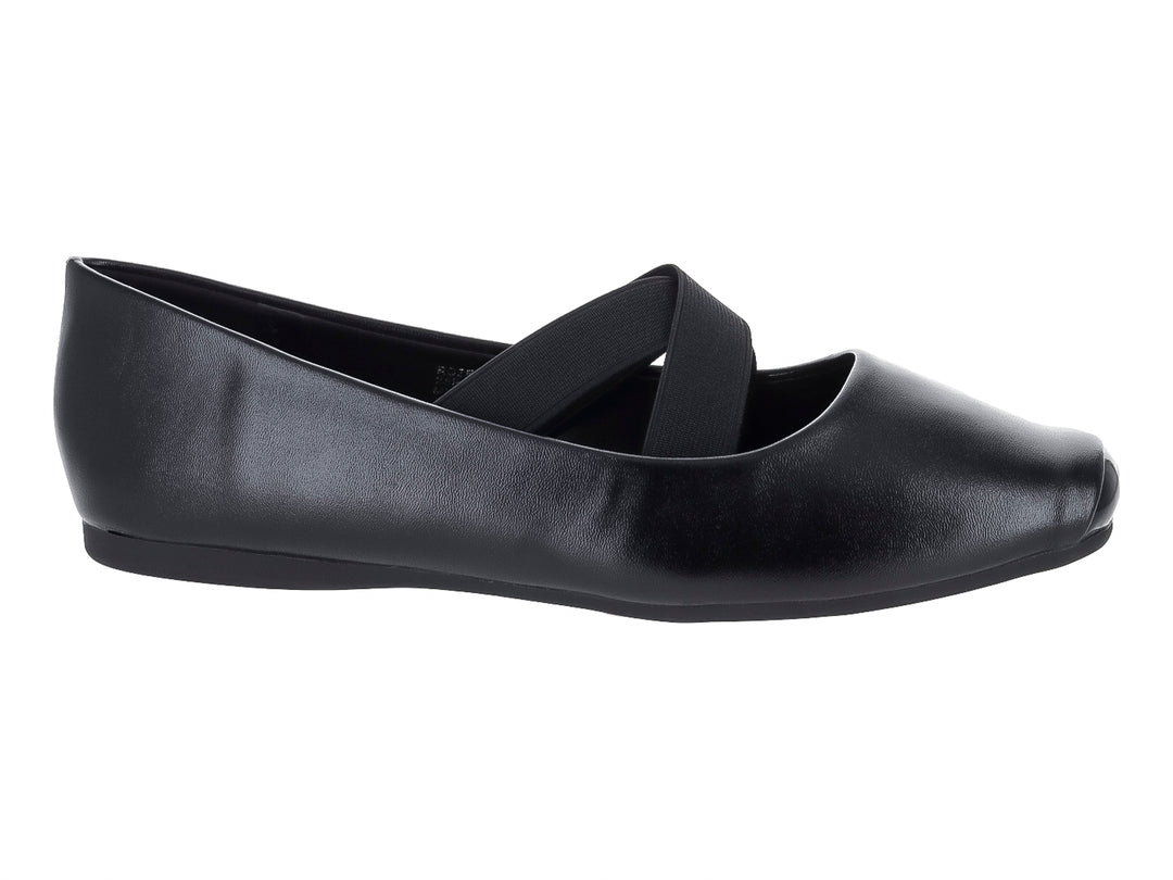 Zapatos Planos Roze Negro para Mujer