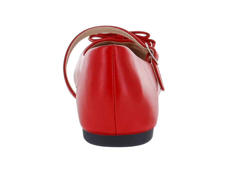 Zapatos Planos Roze Rojo para Mujer