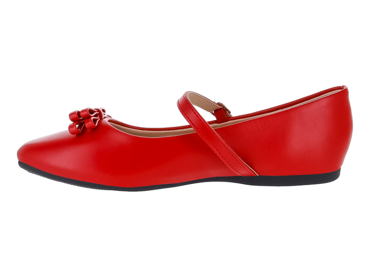 Zapatos Planos Roze Rojo para Mujer