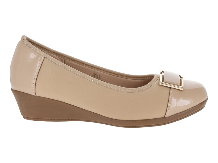 Zapatos Planos ROZE Beige para Mujer