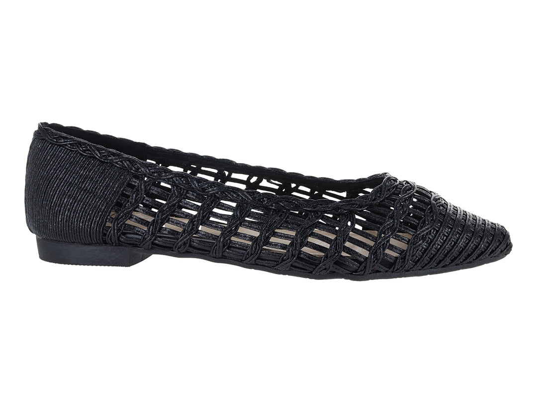 Zapatos Planos Roze Negro para Mujer