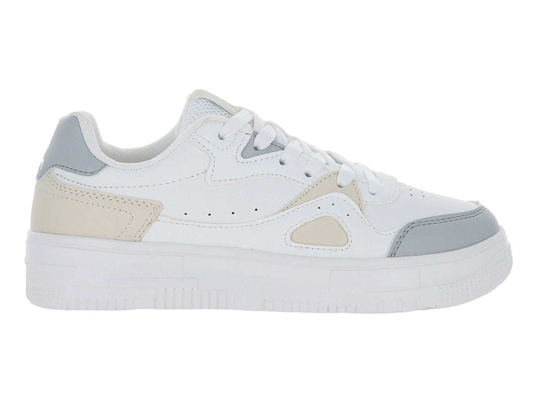 Tenis ATOK Blanco y Gris para Mujer
