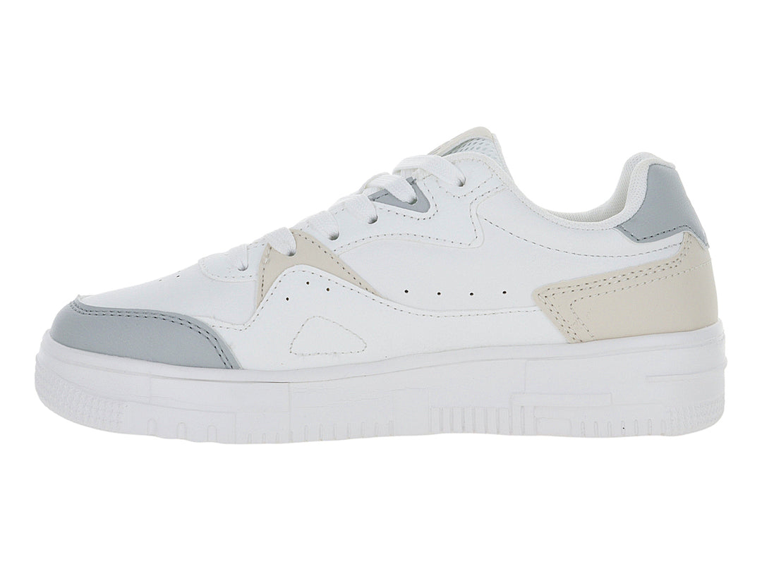 Tenis ATOK Blanco y Gris para Mujer