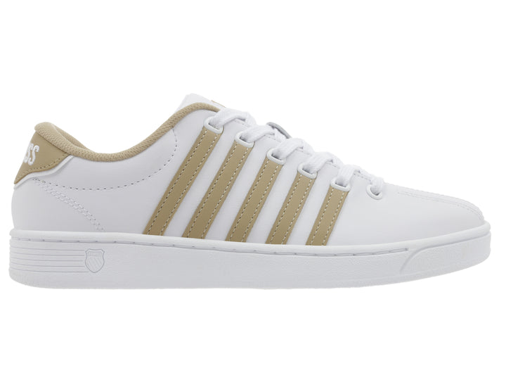 Tenis K-SWISS Court Pro Blanco y Gris para Mujer