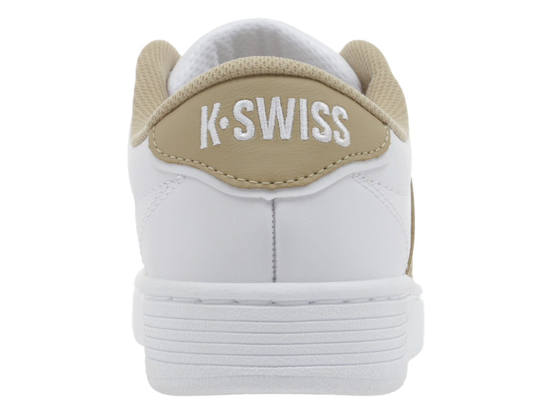Tenis K-SWISS Court Pro Blanco y Gris para Mujer