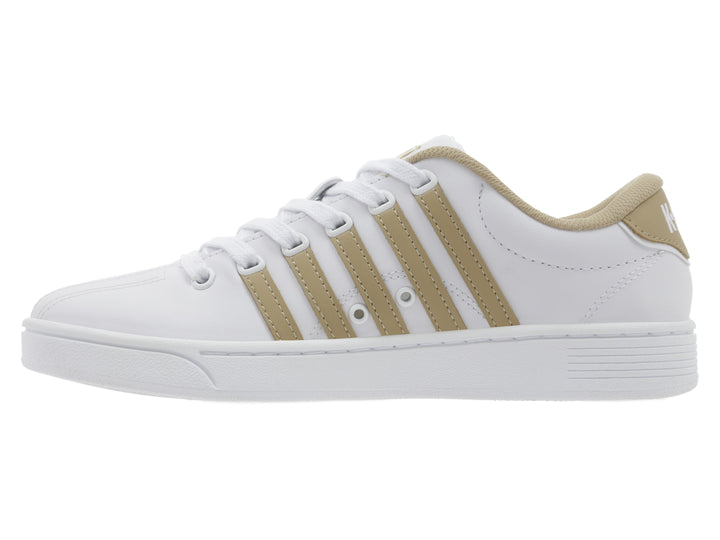 Tenis K-SWISS Court Pro Blanco y Gris para Mujer