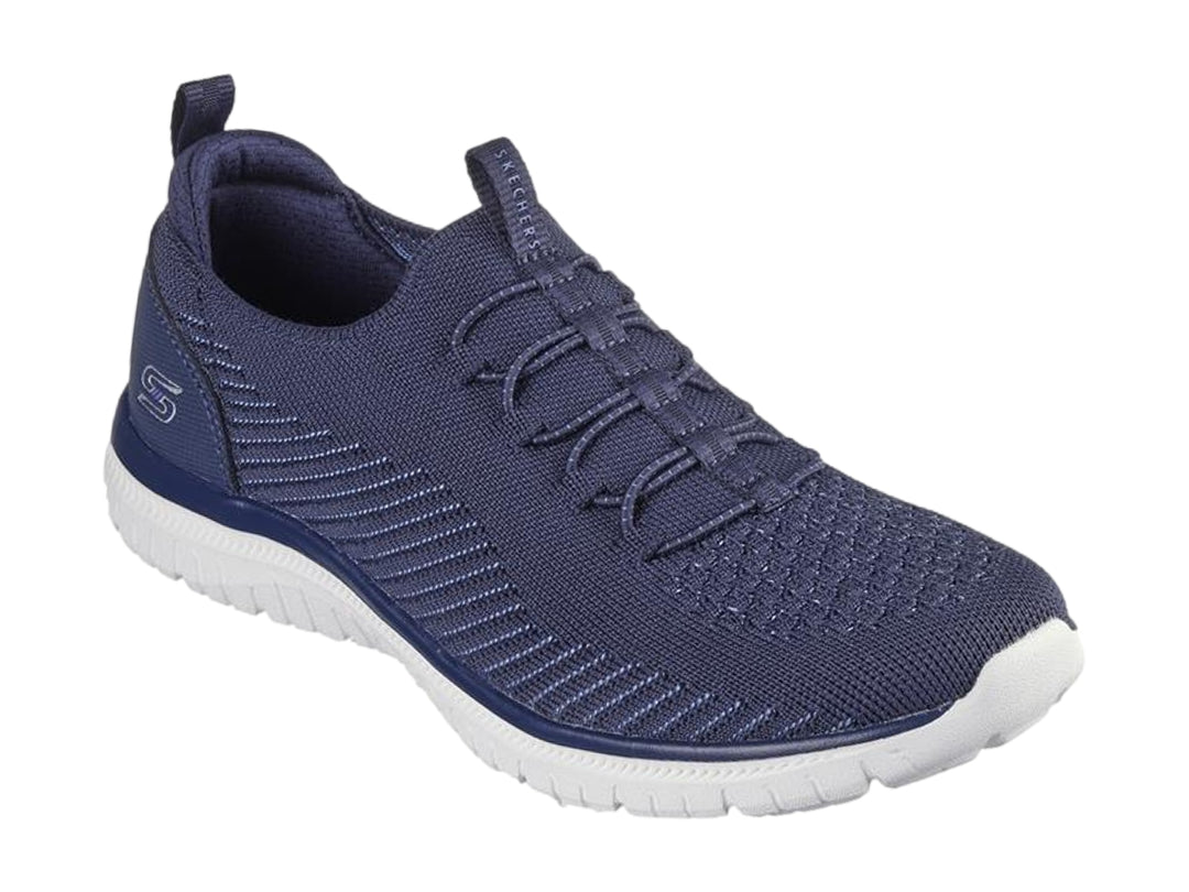 Tenis Skechers Virtue Azul Marino para Mujer