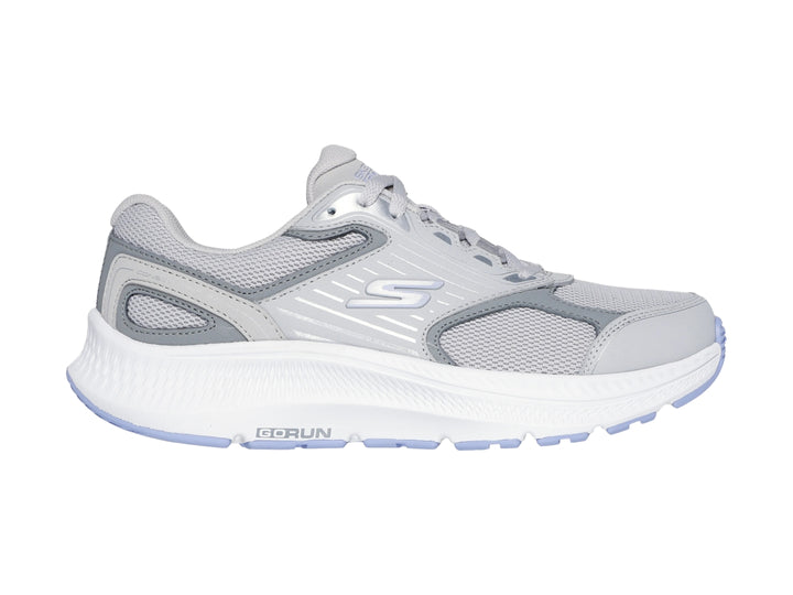 Tenis Skechers Go Run Consistent 2.0 Gris y Lavanda para Mujer