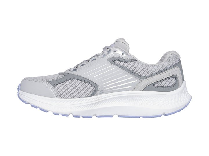 Tenis Skechers Go Run Consistent 2.0 Gris y Lavanda para Mujer