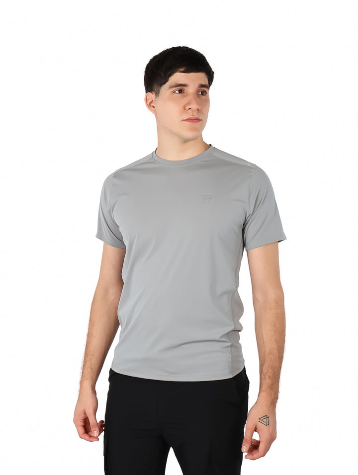 Playera UNGA Dry Fit Gris para Hombre