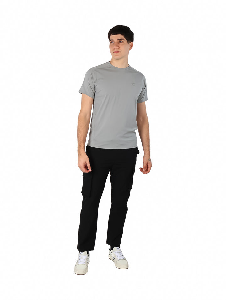 Playera UNGA Dry Fit Gris para Hombre