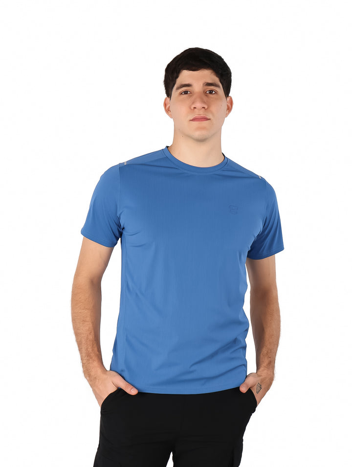 Playera UNGA Azul Manga Corta para Hombre