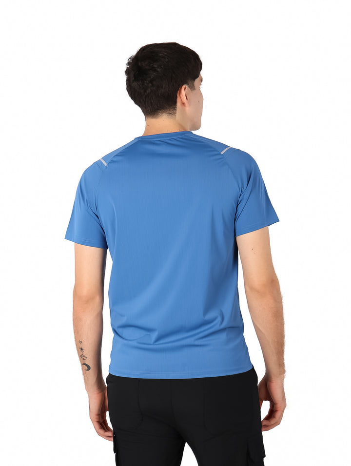 Playera UNGA Azul Manga Corta para Hombre