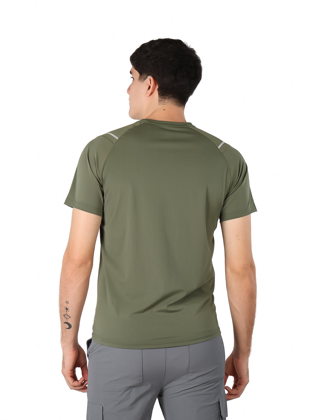 Playera UNGA Dry Fit Verde Militar para Hombre