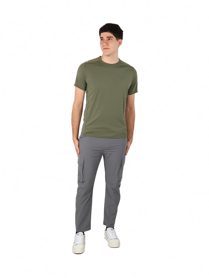 Playera UNGA Dry Fit Verde Militar para Hombre