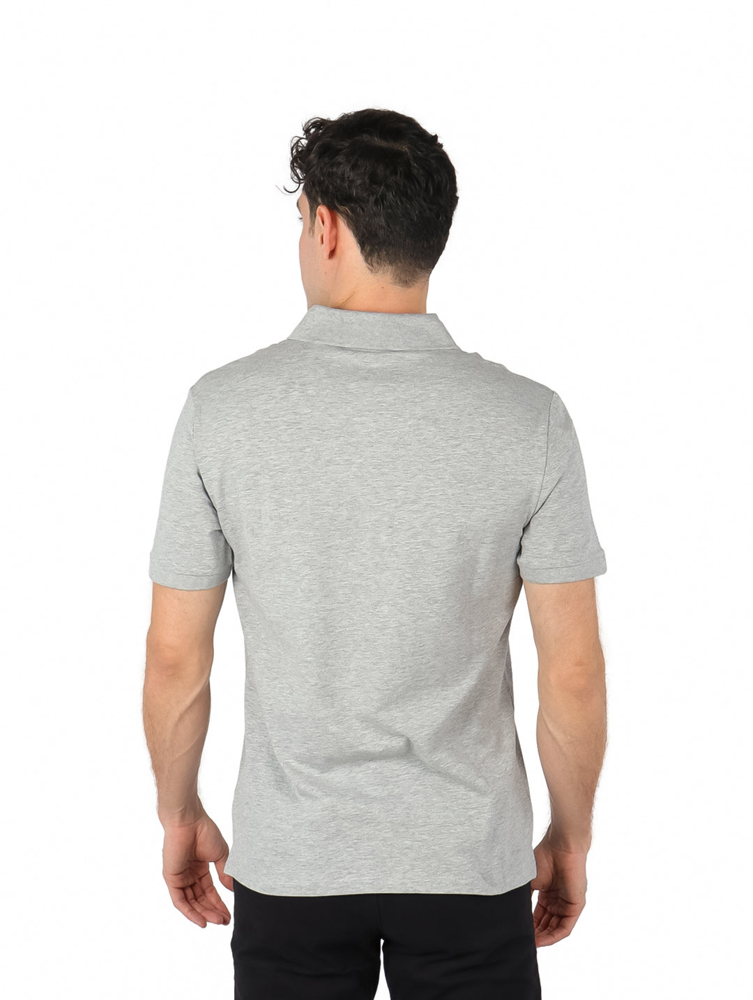 Playera Polo DKNY Gris Jaspeado para Hombre