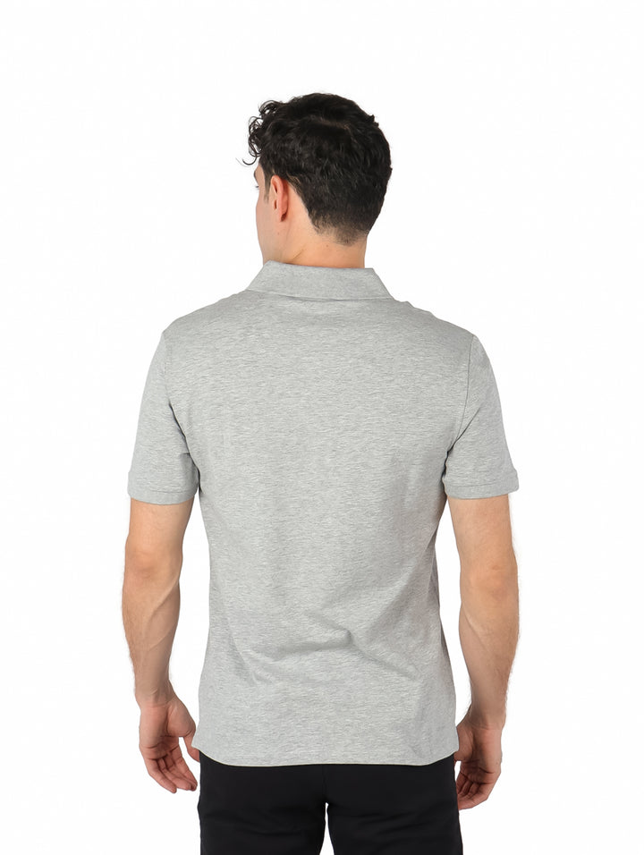 Playera Polo DKNY Gris Jaspeado para Hombre
